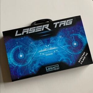 Box Only TRON LEGACY Laser Tag Briefcase with Padding